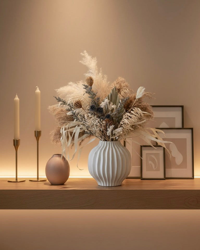 Serene Fields - Dried Flowers Arrangement