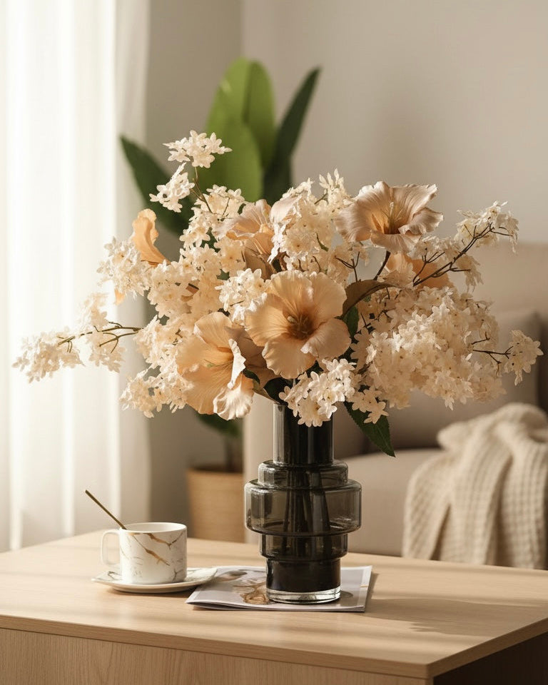 Classic White Symphony Faux Arrangment