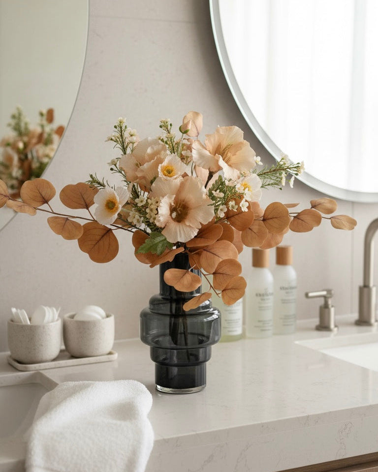 Coral Charm Faux Arrangement