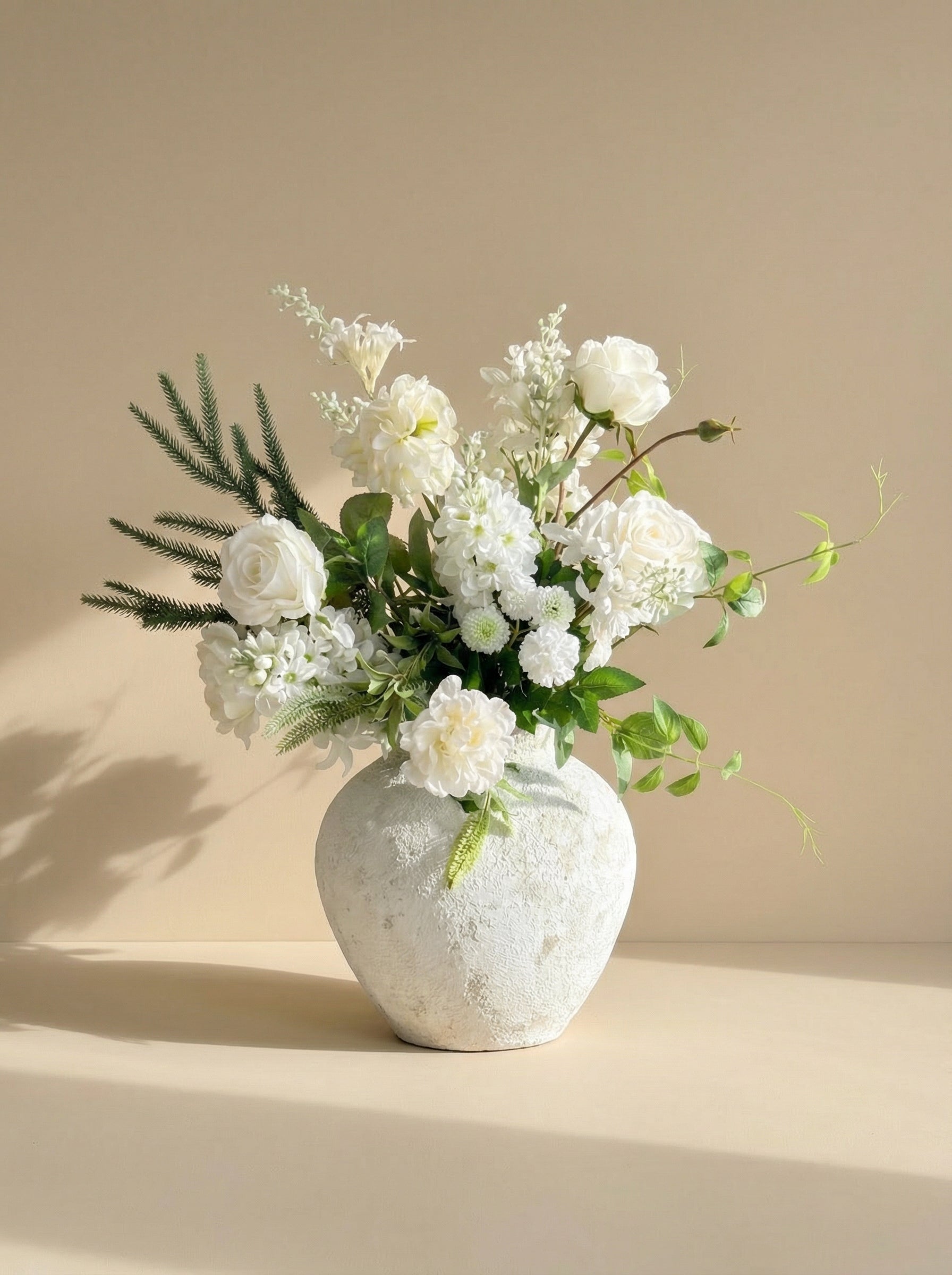 Faux Floral Arrangement - The Pearl