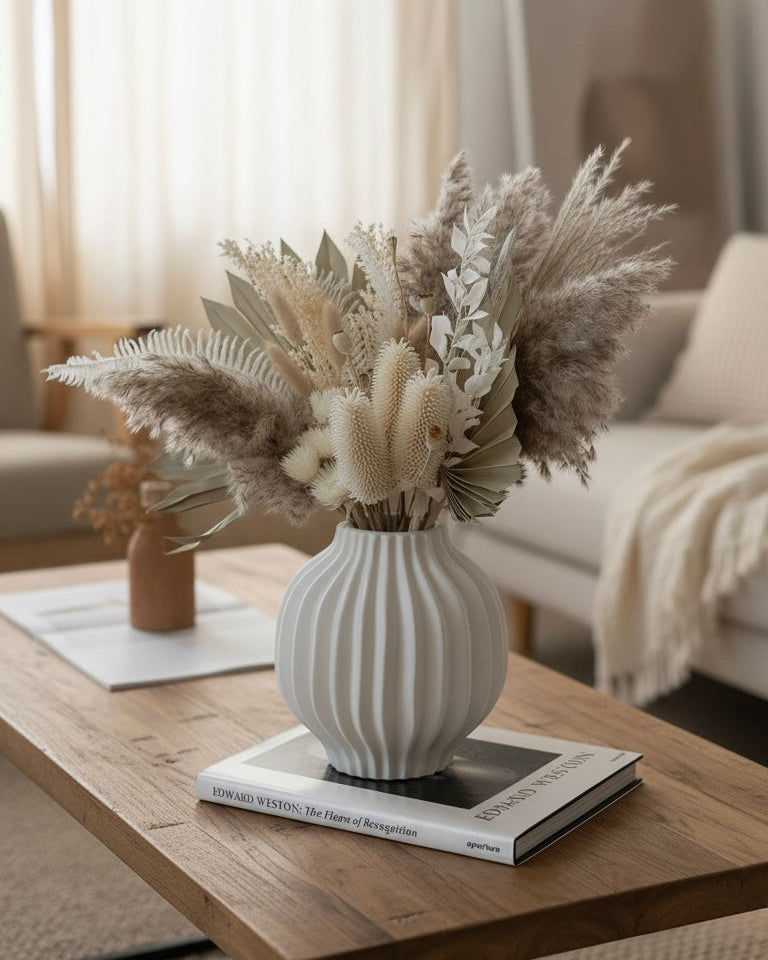 Soft Horizon - Dried Flowers Arrangement