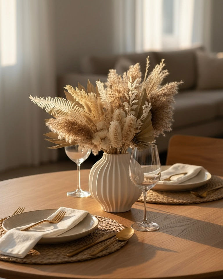 Soft Horizon - Dried Flowers Arrangement