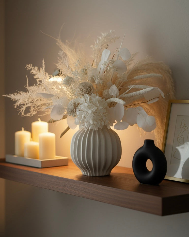 Whisper Bloom - Dried Flowers Arrangement