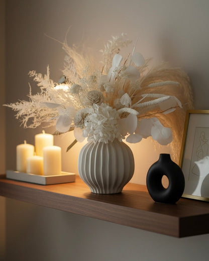 Whisper Bloom - Dried Flowers Arrangement