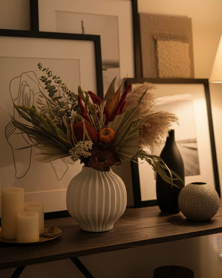 Amber Grace - Dried Flowers Arrangement