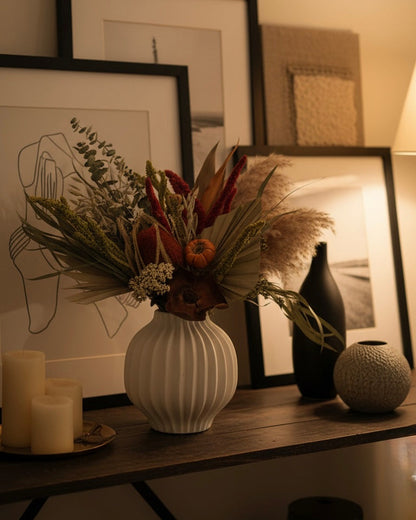 Amber Grace - Dried Flowers Arrangement
