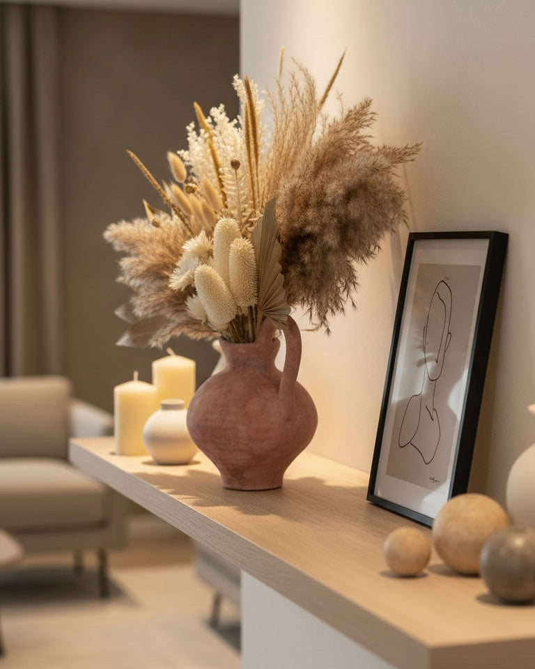 Pure Earth - Dried Flowers Arrangement