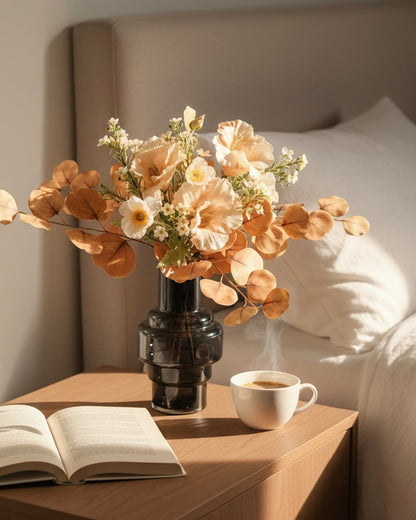 Coral Charm Faux Arrangement