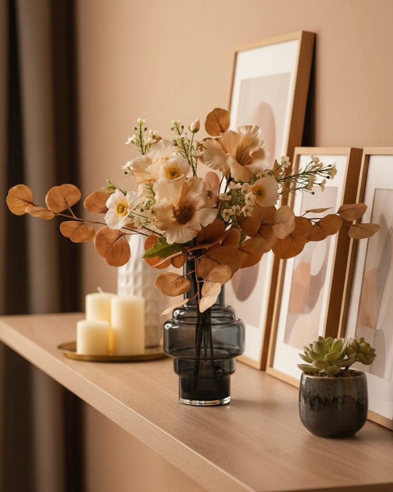 Coral Charm Faux Arrangement