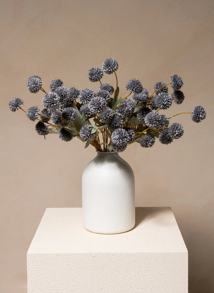 Faux Kiku Flower - Livid (10 Stems / 50 heads)