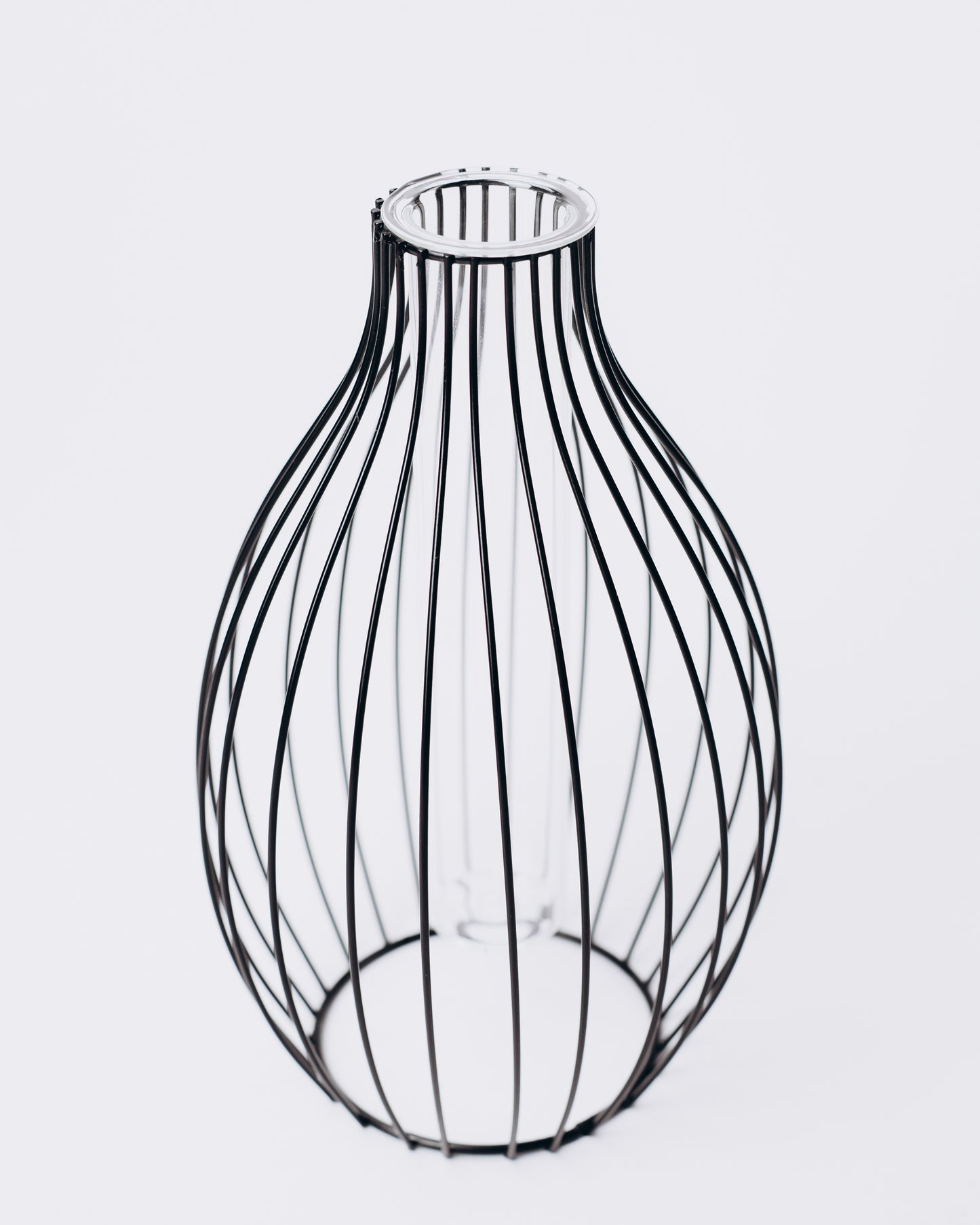Statement Outline Vase - Black