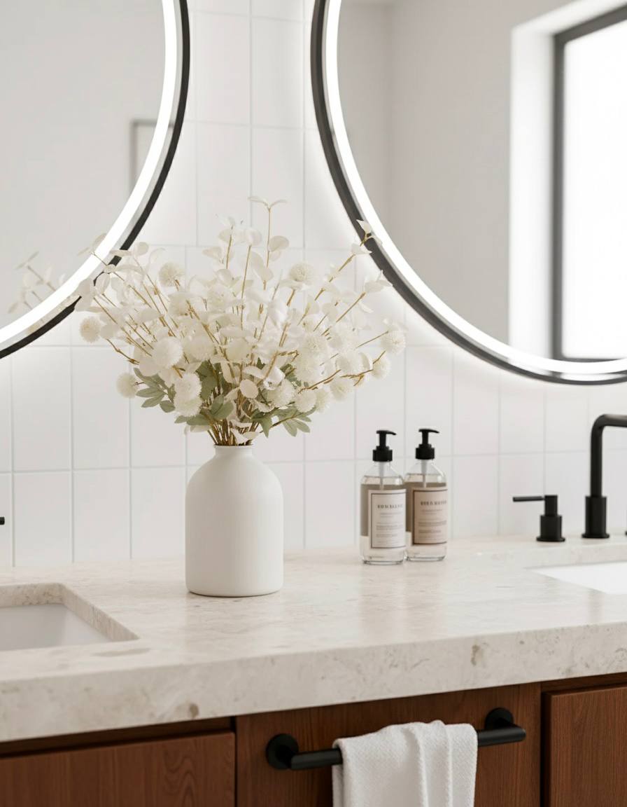 Faux Arrangement - Ivory