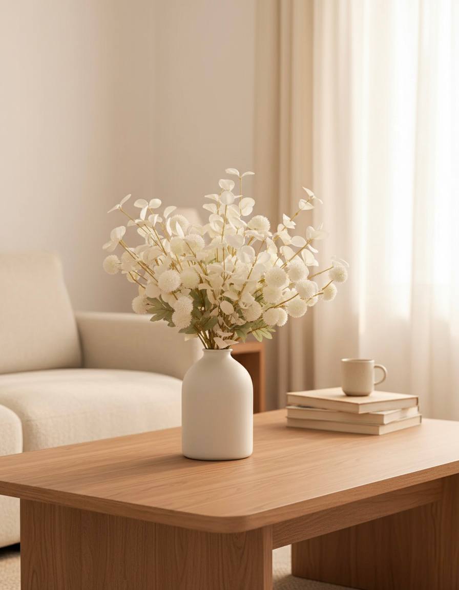 Faux Arrangement - Ivory