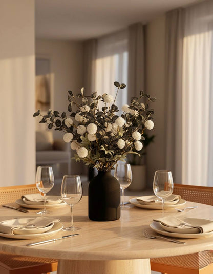 Faux Arrangement - White & Green