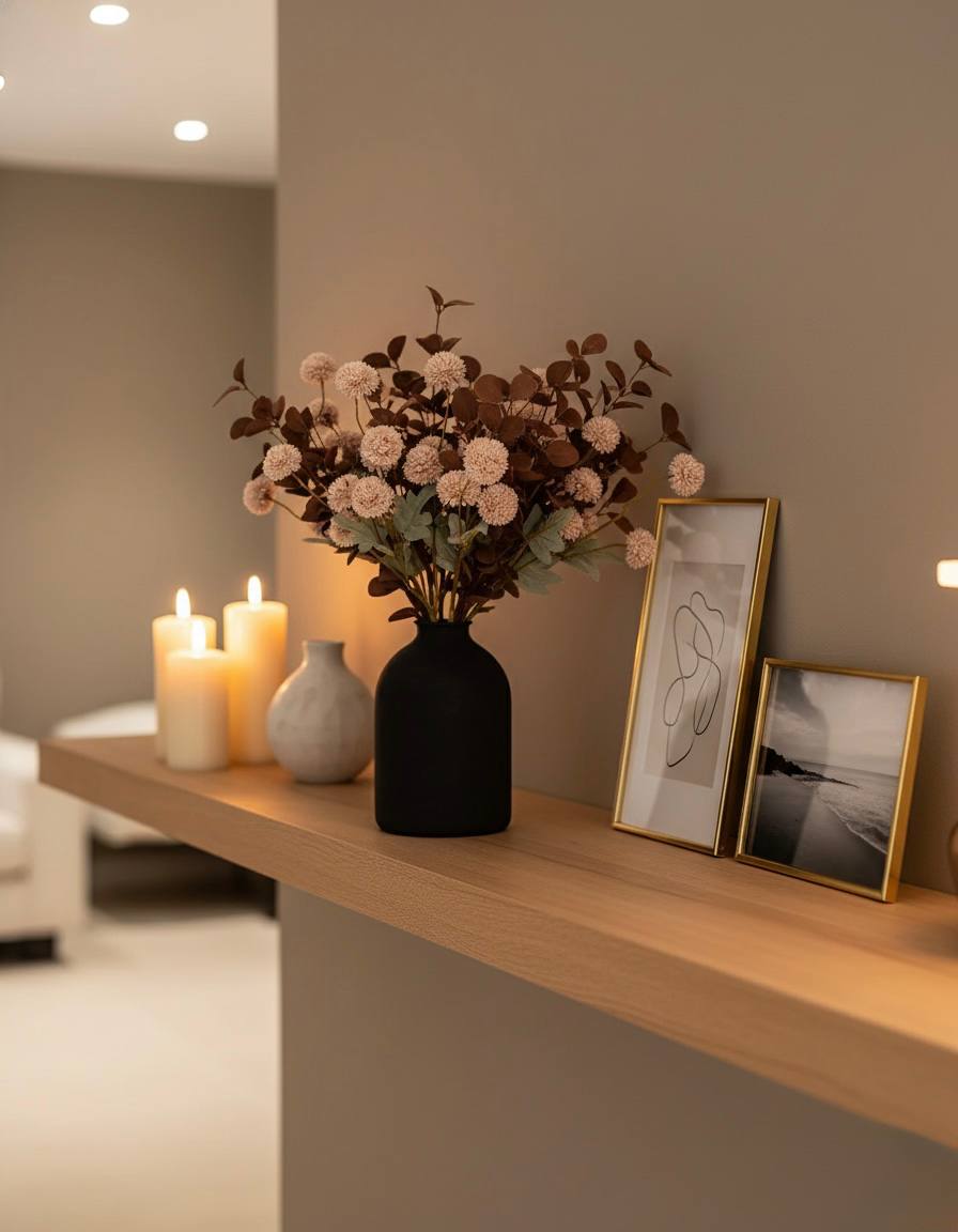 Faux Arrangement - Brown